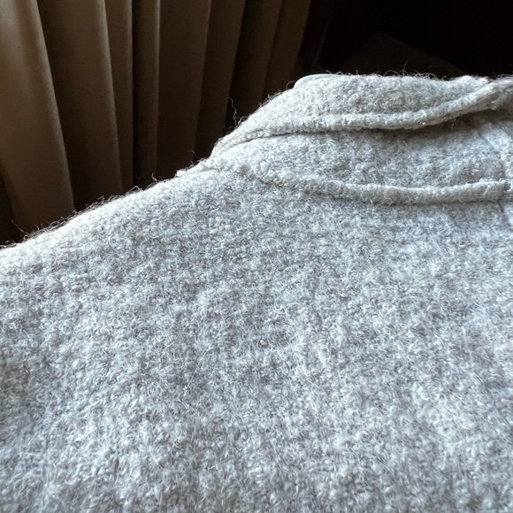 Zara Boiled Wool Coat - Picture 6 of 8